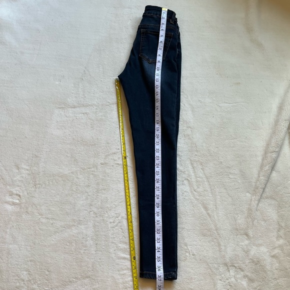 BLUE SAVVY WOMENS DARK WASH JEANS - Picture 8 of 10